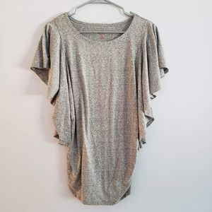 Maternity Flutter Sleeve Top Isabel Maternity XS
